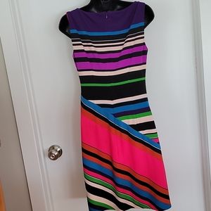 GORGEOUS MUSE STRIPPED DRESS